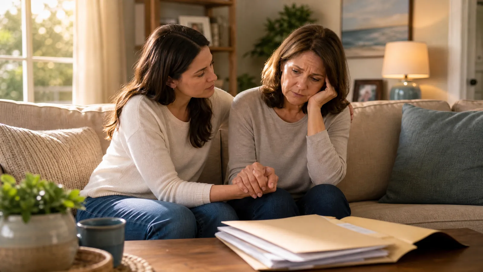 Family Discussing Florida's Marchman Act